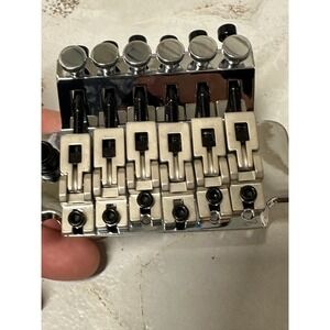 Eddaray Double Locking Tremolo‎ 6 String Electric Guitar Bridge (Brand New)